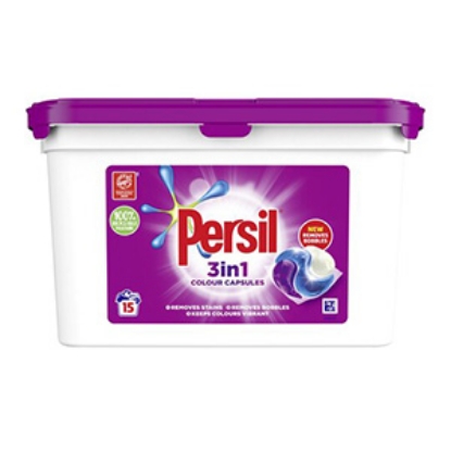 Picture of Persil 3 in 1 Colour Capsules 15s x3